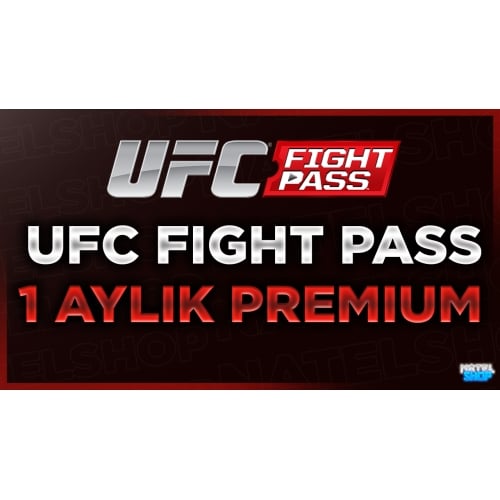  GarantiliUFC Fight Pass 1 Aylık Premium